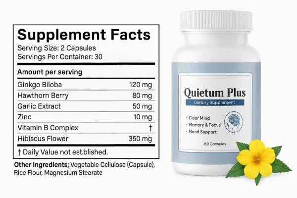 quietumplus ingredient fact